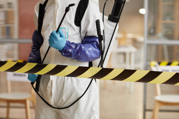 Professional Biohazard Cleanup technician working in Hillrose, CO